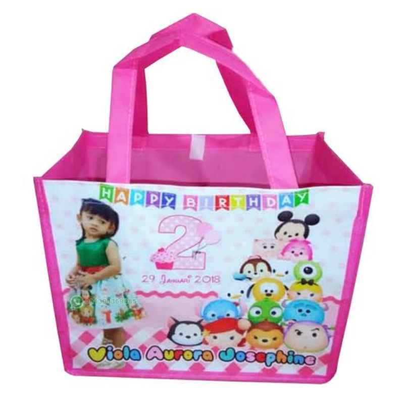 

Tas ulang tahun/tas tedak siten/tas hajatan/souvenir pernikahan.