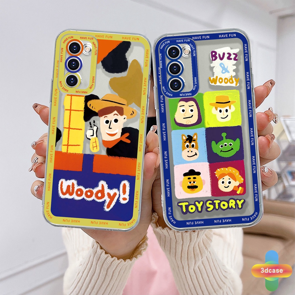 Soft TPU Case Samsung A13 A23 A32 A52 A12 A03 A51 A03S A10S A50 A20S J7 Prime A02S A20 A50S A10 A30S A52S A30 M12 M01S A125 F12 M10S M40S A515F A207F M02S A025 F02S 11 12 13  7 8 6 Plus Transparent Toy Story Angel Eyes Protector Cover