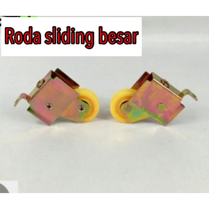 Roda Sliding Door Besar/ roda rell pintu alumunium/ roda slading pintu jendela geser/ roda pintu alu