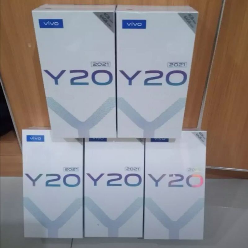 TERMURAH Vivo Y20 2021 4/64 Baru Garansi Resmi