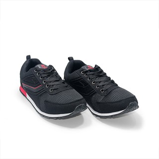 Ardiles Men Ulritch Sepatu Sneakers - Hitam Merah | Shopee