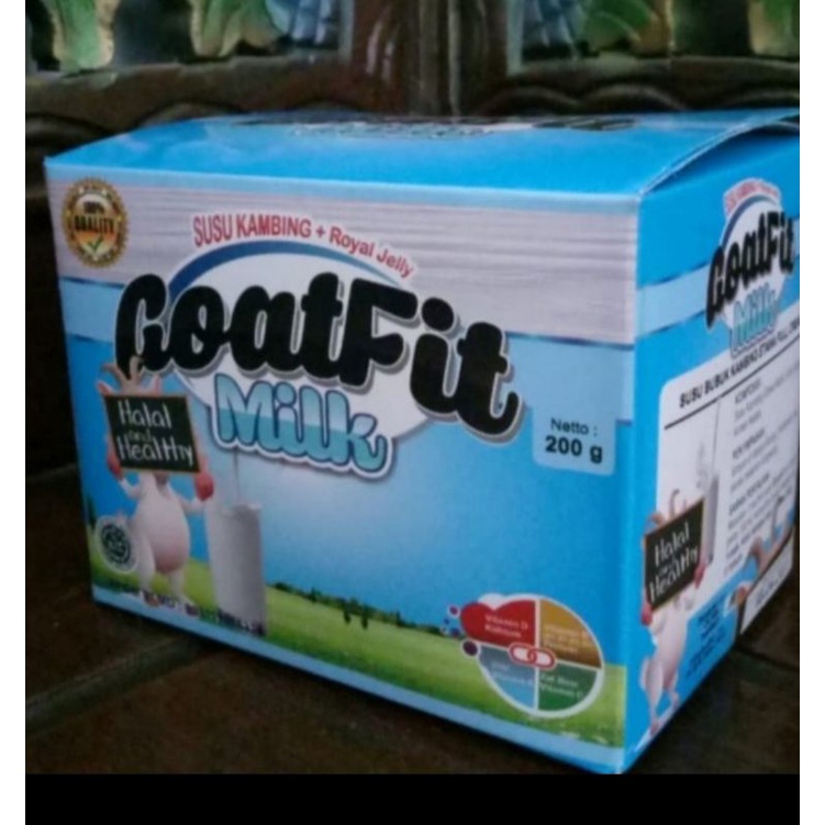 

Susu Etawa Bubuk | Goat Fit Original | Susu Etawa Bubuk Sehat Halal | Etawa Original