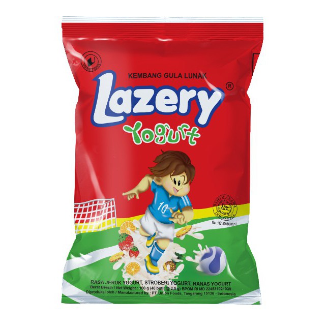 

Permen Lazery Sugus Yoghurt 40 Butir/100 Gram