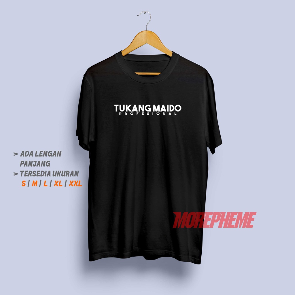 Kaos Tukang Maido Profesional Baju Kata-kata Unik Lucu Keren Murah Tshirt Pria Wanita Cewek Cowok / 