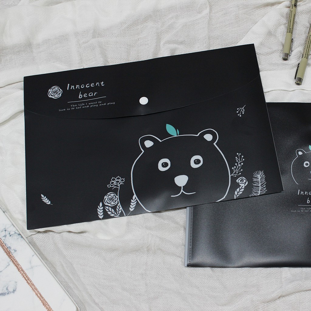 

Q537 Map Plastic Innocent Bear