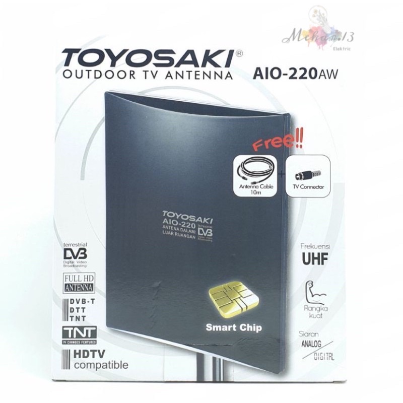 Antena TV Dalam Toyosaki AIO-220AW / Antena TV Outdoor