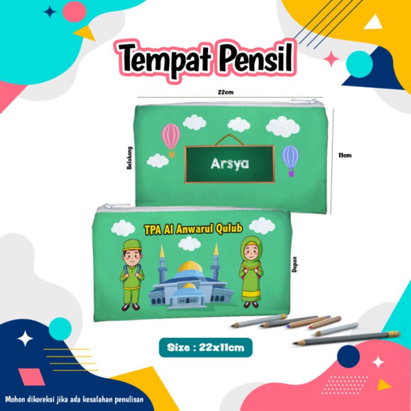 

Tempat Pensil Custom Nama Foto Bebas Harga Termurah