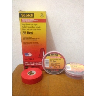 

Scotch 35 Red vinyl electrical tape (3/4" x 66ft)