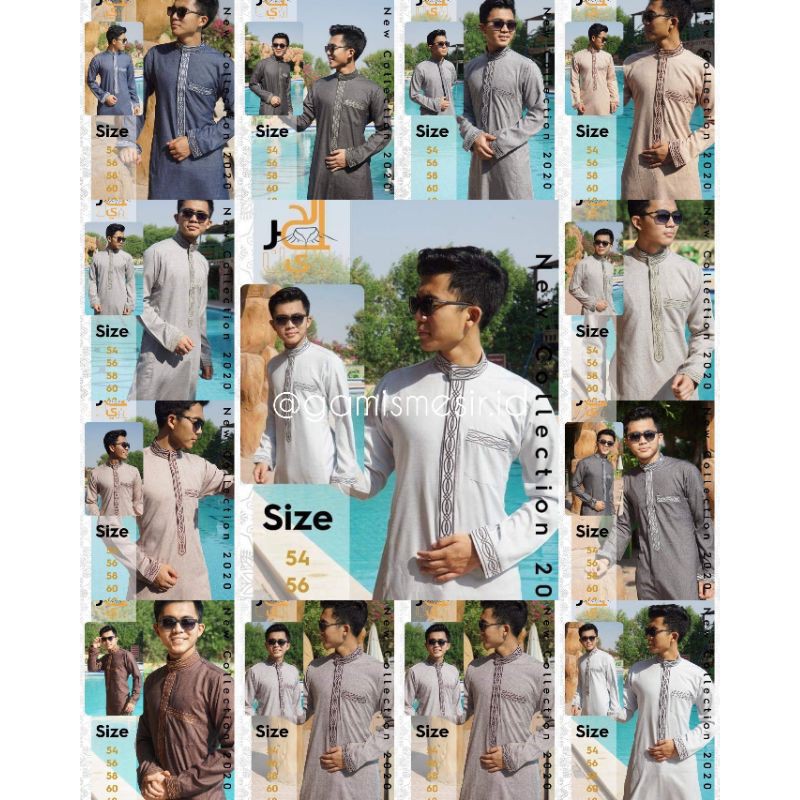 READY JUBAH/GAMIS PRIA DAFFAH HARAMAIN MESIR