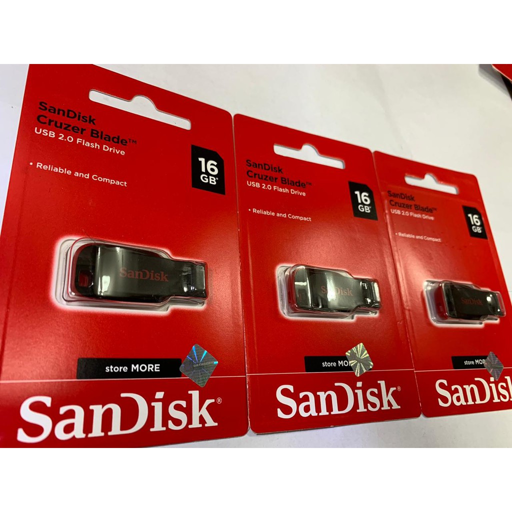 FLASHDISK SanDisk CZ50 Cruzer Blade 8GB/16GB/32GB/64GB/128GB