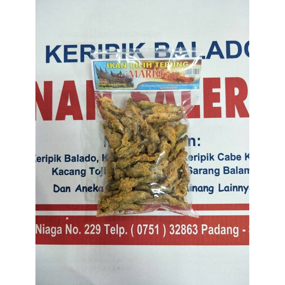 

Ikan Bilihbilis Goreng Tepung Mario