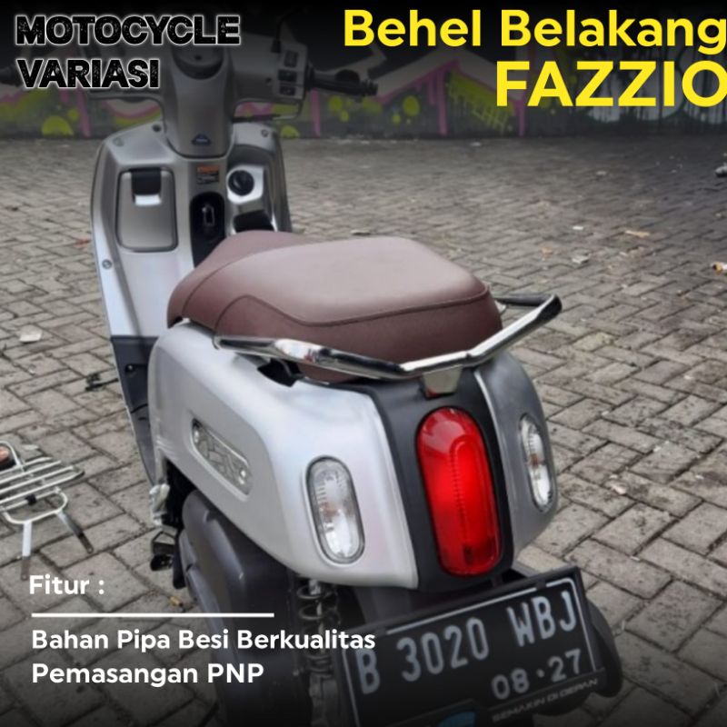 Behel Belakang Fazzio Behel Fazzio Model Vespa Premium Behel Besi Fazzio