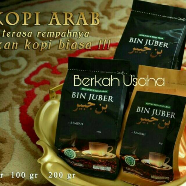 

100 GR KOPI ARAB BIN JUBER DENGAN BIJI KOPI ARABICA BUKAN KOPI BIASA