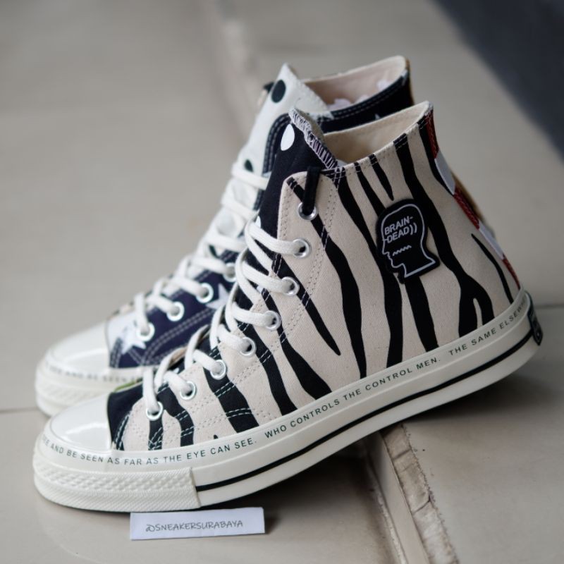 Brain Dead x Converse Chuck Taylor 1970s Hi CT 70 CT 70s