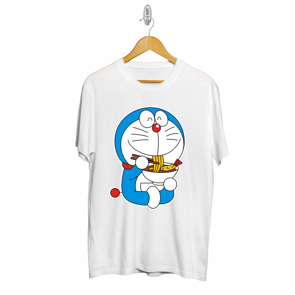 kaos pria / baju kaos doraemon / kaos bergambar / kaos anime / baju kaos shopocollect / kaos premium /