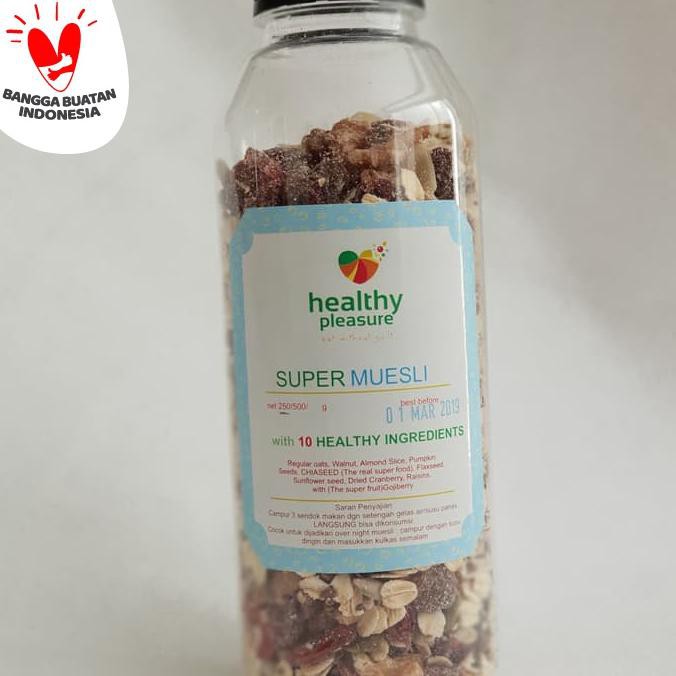 

Natural Muesli ( Sereal ) Super 250 gr GRATIS ONGKIR