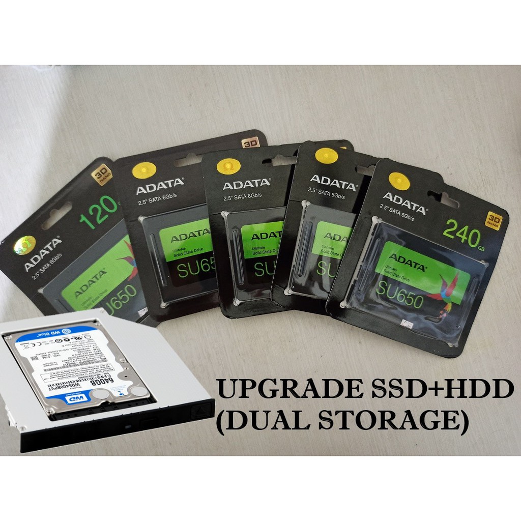 Paket Upgrade TAMBAH SSD