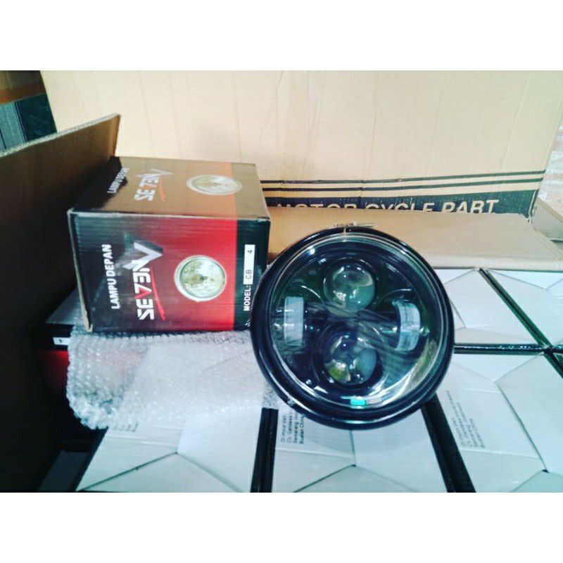 LAMPU DEPAN DEMEKER AUTOPAL CB JAPSTYL GL MEGAPRO TIGER SCORPIO