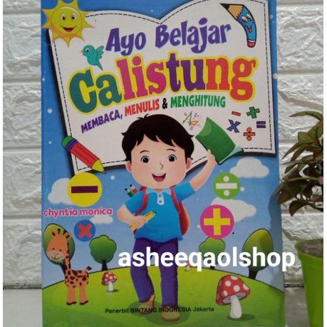 Buku Ayo Belajar Calistung Membaca Menulis Menghitung