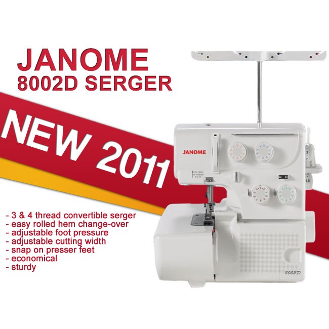 Mesin Obras Janome 8002D