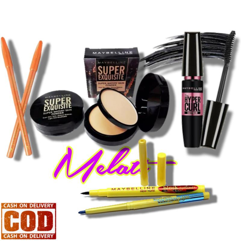 Paket Kecantikan / Paket Kosmetik / Paket Murah / Paket Maybelline / Make Up Wanita / Make Up Murah