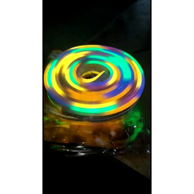 LAMPU NEON FLEX LED / LAMPU FLEXIBLE STRIP 5M IP64 RGB