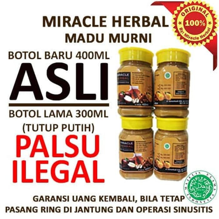 

Best Seller.... Miracle Herbal Madu Putih