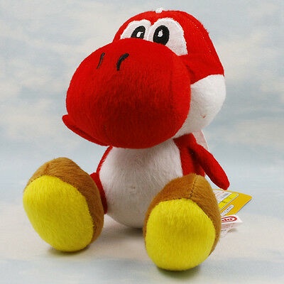 15cm 9pcs TV Version bros running yoshi 6&quot; soft plush toy figure TV Version Hot