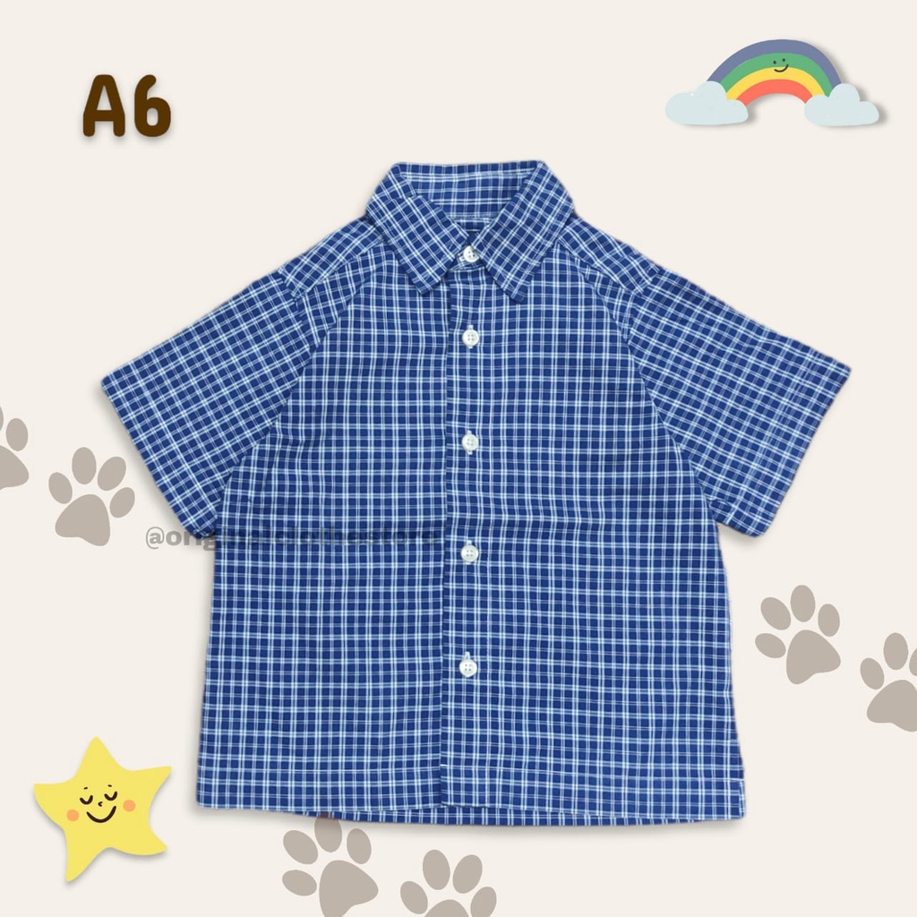 Kemeja Anak Laki Laki Lengan Panjang / Pendek Ralph Lauren / Mervino Original 100% Murah (Gratis Ongkir + Gratis Hadiah)