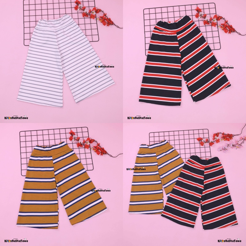 Kulot Motif Uk. 8-10 Tahun / Celana Cullotes 3per4 Anak Perempuan Murah Celana Pendek Pants Adem