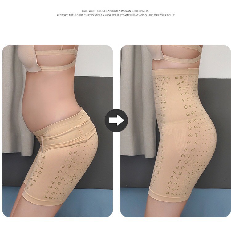 LM-0040 Celana Korset Wanita Slimming Pant Korset Pelangsing Korset Infrared dan Kawat Penyangga NS