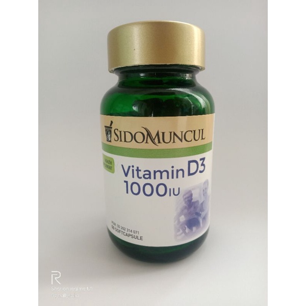 VITAMIN D3 1000IU SIDO MUNCUL