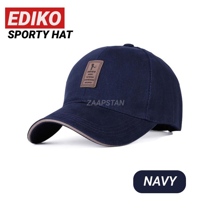 EDIKO Topi Baseball Golf Logo Ediko Sport Fashion