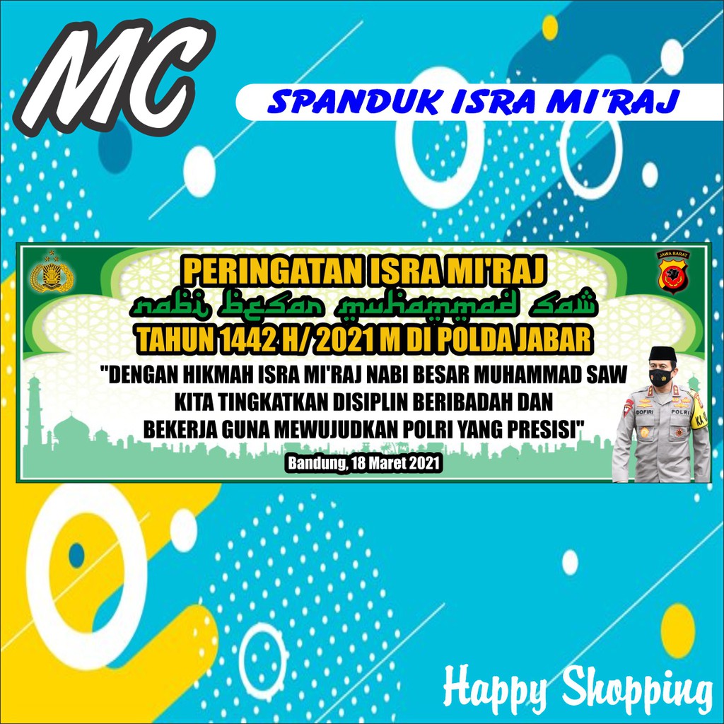 SPANDUK ISRA MI'RAJ
