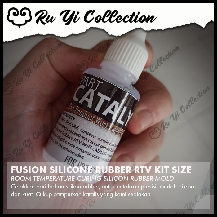 Silicone Rubber rtv bahan buat bikin cetakkan 250gr