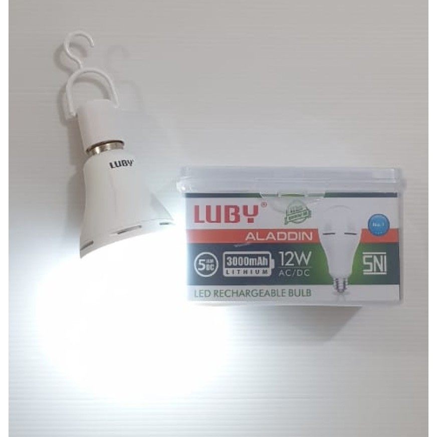 Luby Aladdin 12w Lampu Led Magic / Emergency / Ajaib / Bohlam