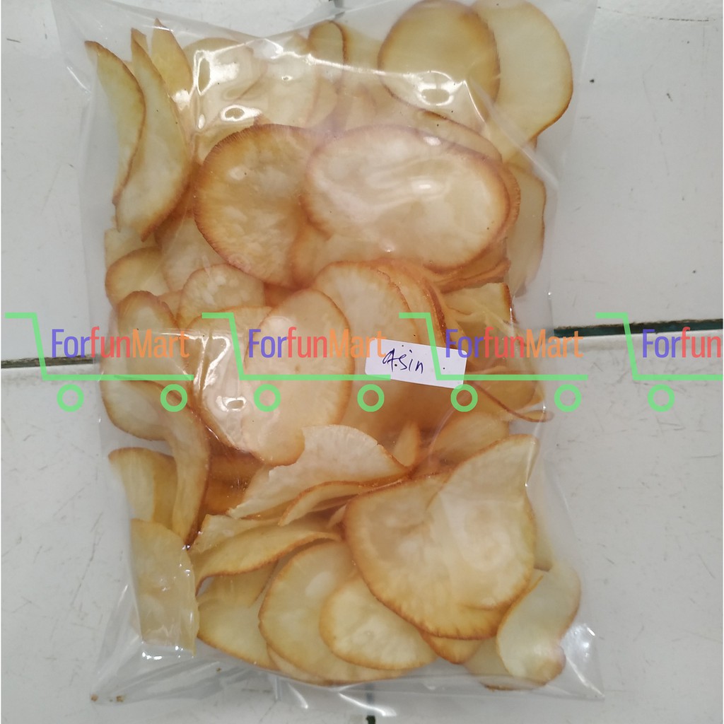 

Keripik Singkong Rasa Asin Cocok untuk Vegetarian 200 gram