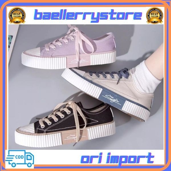 BS / Sepatu kanvas wanita Sneakers wanita - Sepatu fashion 209