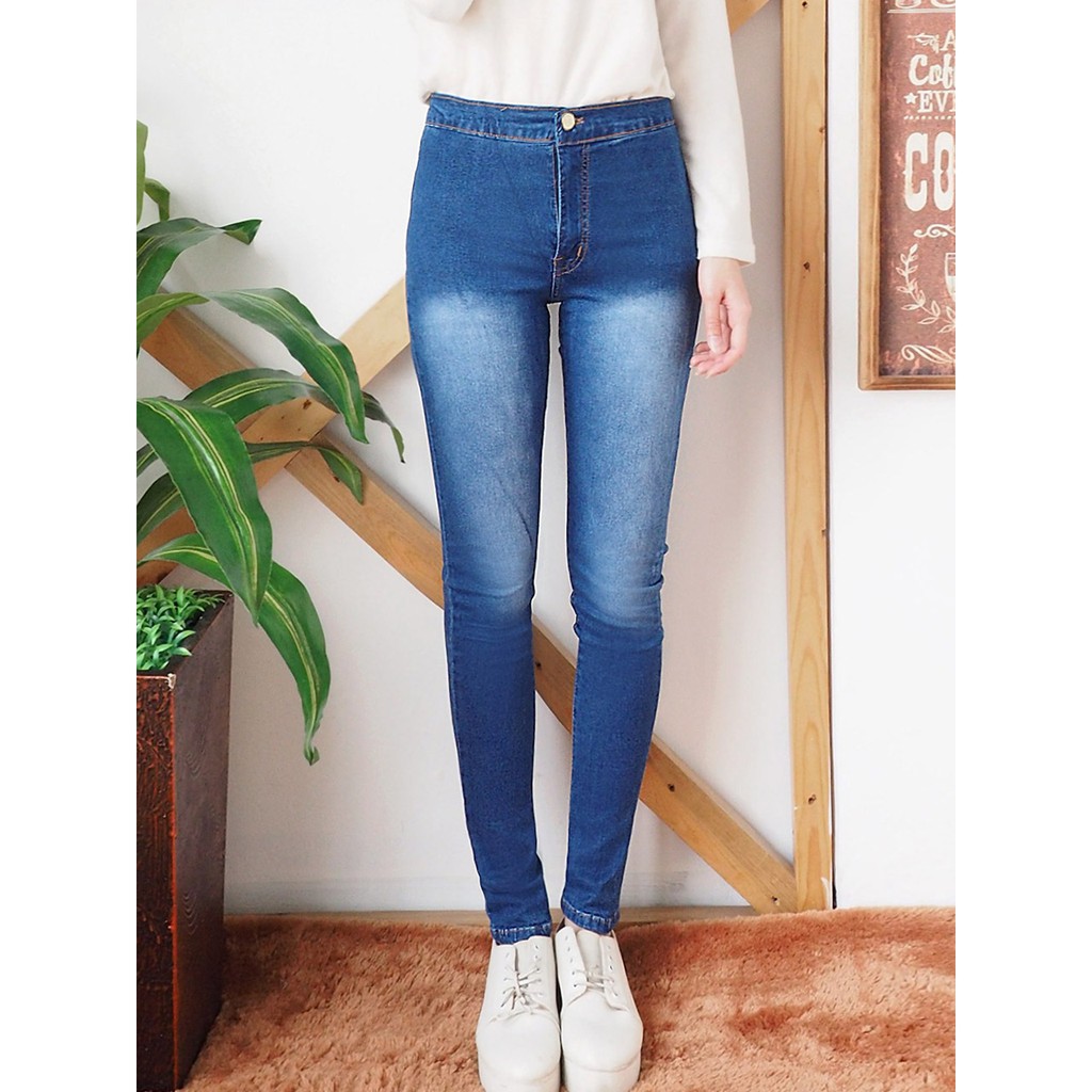 Celana HW Wash Basic Blue Ancien Store