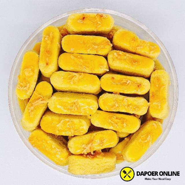 

Kastengel (Kue Kering Asin Keju)