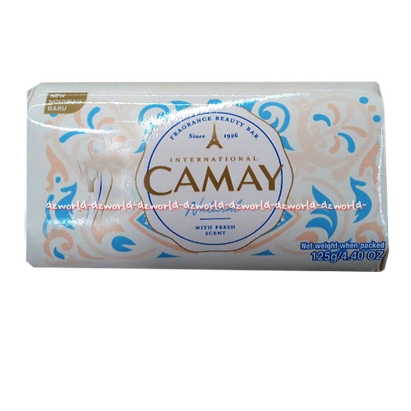 Camay Putih Merah Hitam 125gr Natural Bar Soap Sabun Mandi Batang Camai Sabun Batang Hiotam Putih Pink