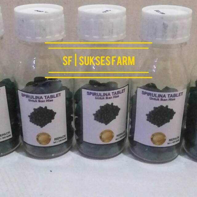 Spirulina Tablet Untuk Ikan Hias