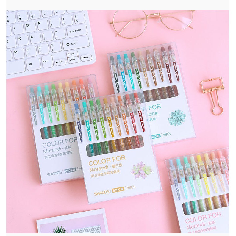

[WWP 51] MORANDI PEN WARNA PULPEN CAIR GEL JAPAN BAGUS DAN NYAMAN DIPAKAI SET SERI PENA