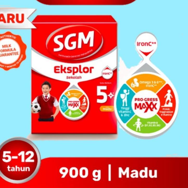 

FG5❆ SGM EKSPLOR SEKOLAH 5+ MADU 900GRAM Harga Terjangkau