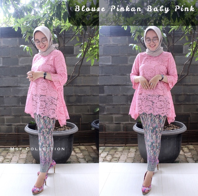 KEBAYA BLOUSE PINKAN / KEBAYA MODERN / KEBAYA WISUDA