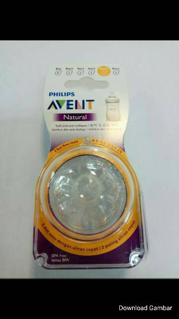 PHILIPS AVENT NATURAL TEAT 2.0 nipple dot isi 2