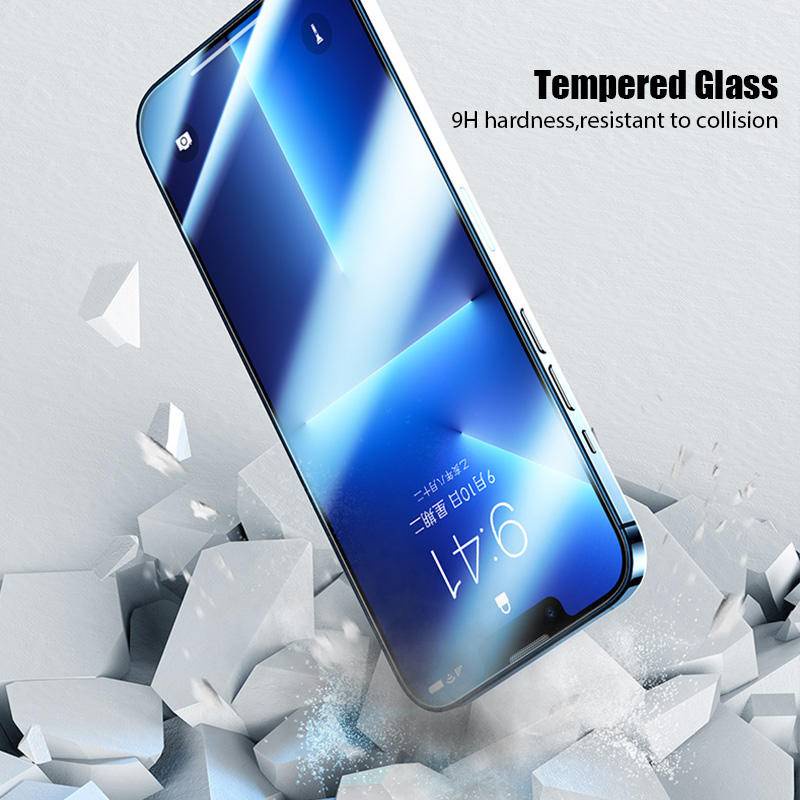 Pelindung Layar Tempered Glass Blu-ray HD Untuk iPhone 14 Pro Max 14 Plus 14Pro 14Plus