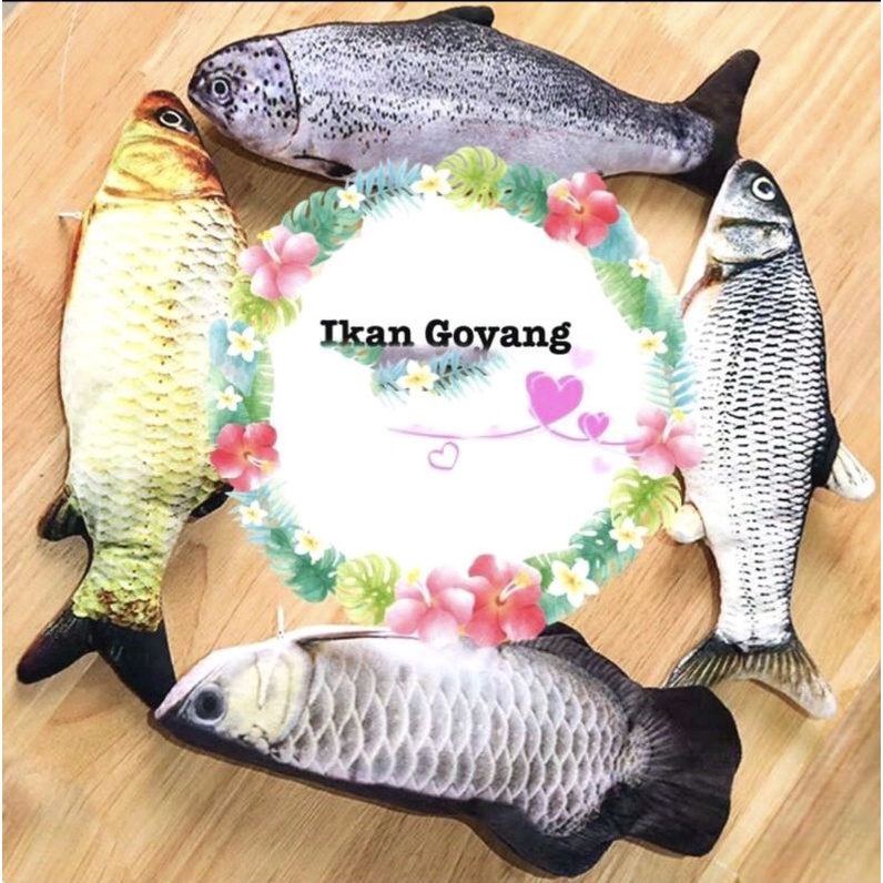 Mainan Ikan Goyang Dan Baterai Didalamnya // Fish Dancing (Bathery Include)// Mainan Bentuk Ikan