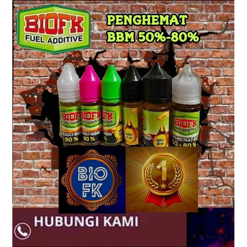 BioFK isi 15 ml - Penghemat BBM Super Irit Hermat BBM 50-80% Terbukti 100% Asli Original TERLARIS