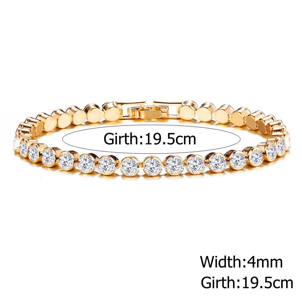 Lily Gelang Baru Mewah Shiny Fashion Bracelet Hip Hop